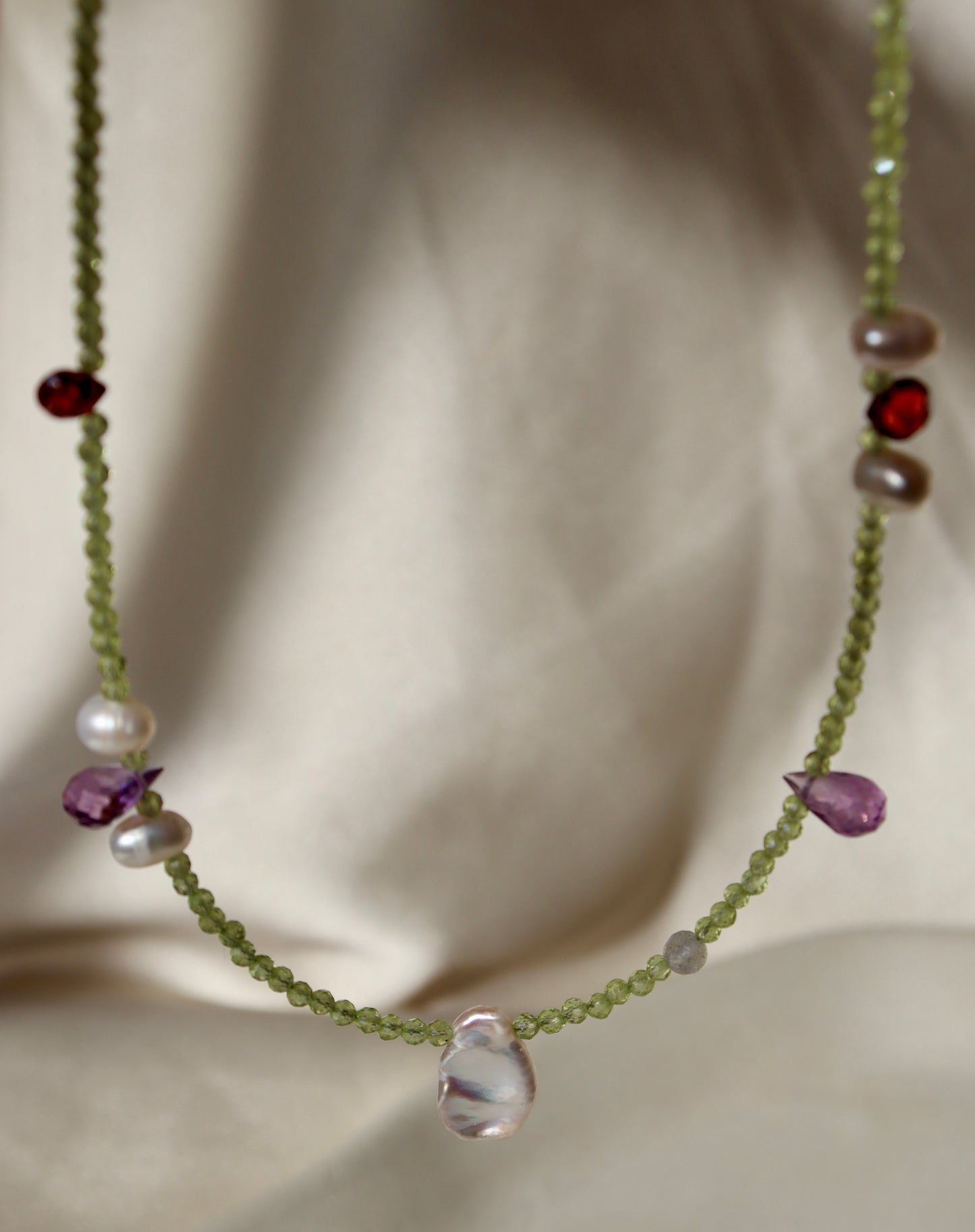 DEMETER Peridot Necklace